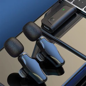 K35 Pro inalámbrico Lavalier reducción de ruido 3,5mm micrófono para megáfonos amplificador Cámara ordenador teléfono móvil altavoz micrófono - Product Image 5