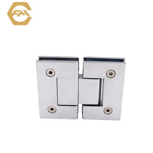 Cerniera 90° Per Vetro - Acciaio Inox, Spessore 8-12mm, Per Porte Doccia E Vetrine