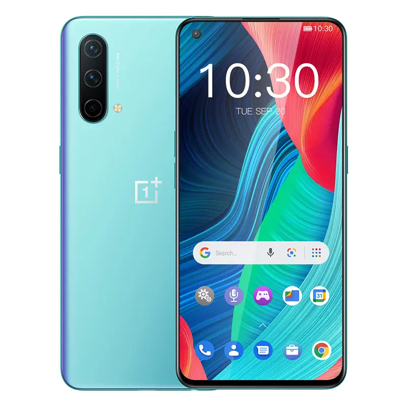 Global ROM Oneplus Nord C Mobile Phone Android 11 Fluid AMOLED 64MP Camera 2400x1080 8GB RAM 128GB ROM