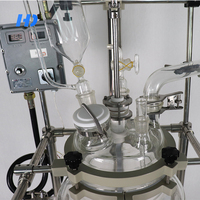 Réacteur en verre à double enveloppe de 100 L, réacteur en verre à double couche antidéflagrant polyvalent avec chauffage et refroidissement pour laboratoire et installation pilote