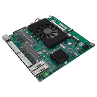 Nouvelle carte mère industrielle Intel de 4e génération Core I3 I5 I7 FCPGA946 CPU 8 LAN 2.5GbE RJ45 2 SFP 10GbE Pare-feu
