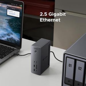 UGREEN <span class=keywords><strong>Thunderbolt</strong></span> 4 Dock Revodok Max 213 13 en 1 40Gbps Estación de acoplamiento Dual 4K 60Hz Pantalla única 8K Carga rápida para computadora portátil - Product Image 6