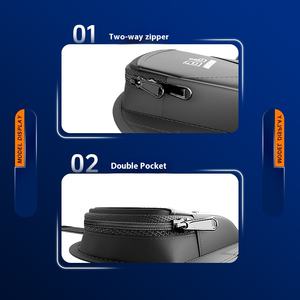 Custom Wholesale Summer Fashionable Pu Jogging Arm Bag <b>Men</b> Women Fitness Running Wrist Coin <b>Purse</b> Eva Mobile Phone Compatibility - Product Image 2