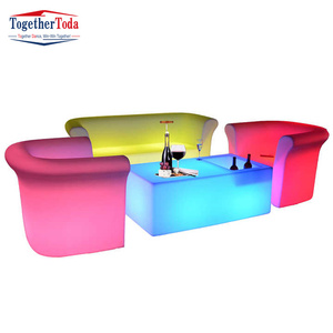 Discothèque chaise haute RGB changement <span class=keywords><strong>de</strong></span> couleur éclairage meubles fête Disco décoration nuit lampe rougeoyant drôle <span class=keywords><strong>tabouret</strong></span> <span class=keywords><strong>de</strong></span> <span class=keywords><strong>Bar</strong></span> - Product Image 5