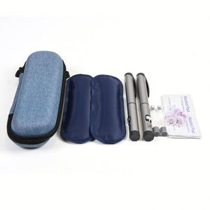 Factory Custom Design High Quality 2-Packs Polyester Letter Insulated Waterproof Portable Diabetic Insulin <b>Cooler</b> - Product Image 1