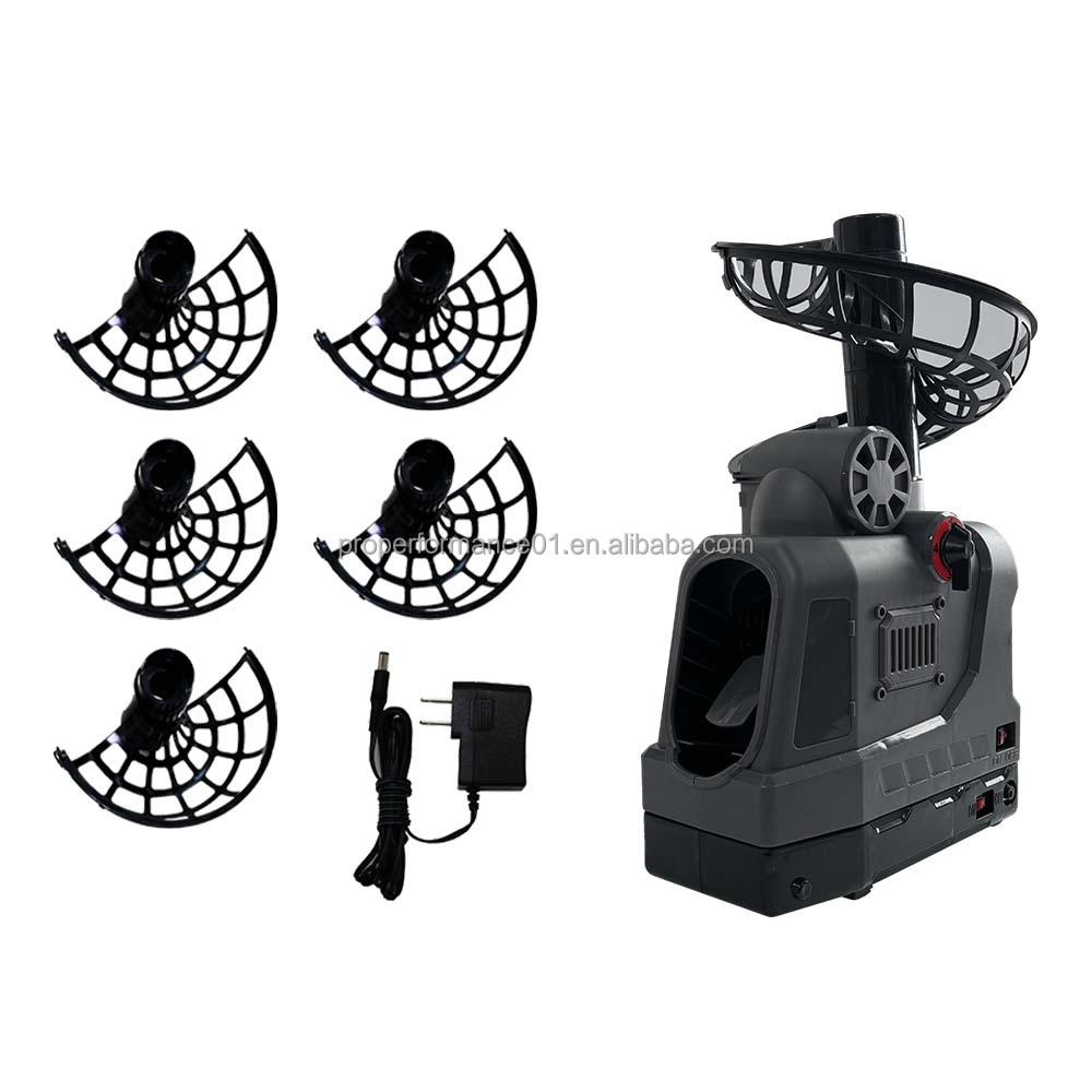 Customizable Plastic Pickleball Toss Machine - Professional Training Aid for Swing Practice, Skill Improvement & Daily Exercise