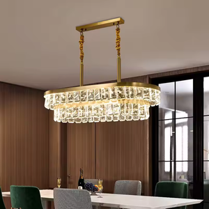 Zeal Lighting Dormitorio Luces colgantes Accesorios de iluminación Led Techo Cristal Candelabros de lujo modernos - Product Image 6