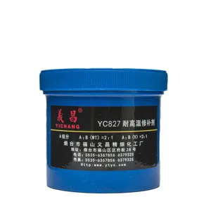Yichang 827 yüksek sıcaklık dayanımı epoksi macun endüstriyel tamir tutkal