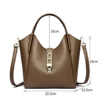 Sac à bandoulière de luxe pour femme KAIDIFEINIROO en cuir PU de haute qualité avec fermeture éclair et chaînes