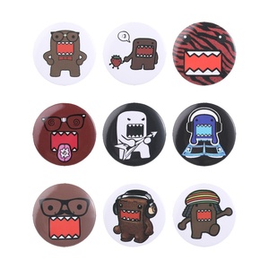 Lindo Pin de Botón de Metal con Diseño de <span class=keywords><strong>Domo</strong></span> <span class=keywords><strong>Kun</strong></span>, Mascota de Dibujos Animados de TV, Insignia Decorativa para Mochila, Broche de Metal, Accesorio de Joyería de Moda - Product Image 1