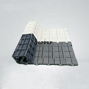 Interlocking <b>Plastic</b> Flooring Grass Cover Protection Mat - Product Image 1