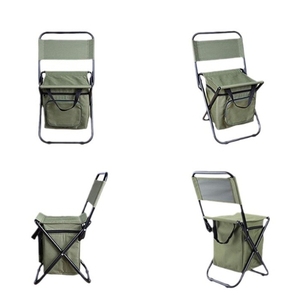 Silla Plegable para Camping, Reposapiés, Bolsa Térmica, Mochila, Silla de Playa - Product Image 5