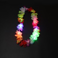 Collar de Cuentas de Mardi Gras de 46 Pulgadas con Luces LED Intermitentes para el Carnaval de Martes Grueso 2026