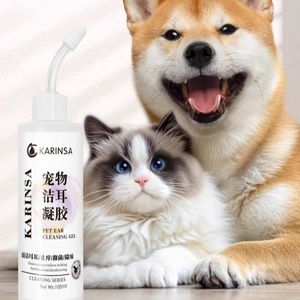 Gel nettoyant pour oreilles d'animaux USMILEPET, liquide pour le lavage des oreilles des chiens et des chats, élimine le cérumen et élimine les acariens des oreilles, nettoyant pour les soins des oreilles des animaux - Product Image 1