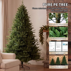 Meilleures ventes USA, 1 MOQ, Expédition rapide, Sans odeur, Sans interstices, Sensation réaliste, Arbol De Navidad Weihnachtsbaum, Arbre de Noël pré-éclairé à LED - Product Image 4