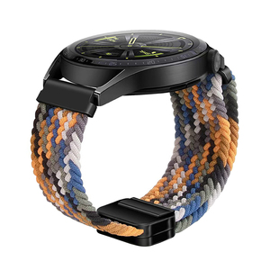 Correa Deportiva Elástica de Nailon Transpirable HUANLONG, Correa de Tela Ajustable con Cierre Magnético de 18/20/22 mm para Hombre y Mujer - Product Image 2