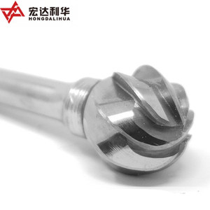 Đầu mài kim loại bằng cacbua cắt bằng nhôm OEM tùy chỉnh, dụng cụ mài xoay bằng cacbua phi sắt dùng để khắc và đánh bóng kim loại - Product Image 2