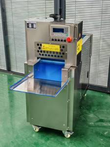 Attrezzatura da macellaio 4 rotoli con Base industriale per pavimenti salsiccia con carne <span class=keywords><strong>di</strong></span> agnello <span class=keywords><strong>di</strong></span> manzo affettatrice per alimenti spessi - Product Image 3