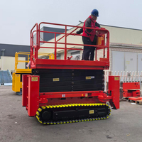 20ft 30ft 40ft Mini Kleine Vollelektrische Hydraulische Scherenhebebühne Selbstfahrend CE-Zertifiziert ABS-Material