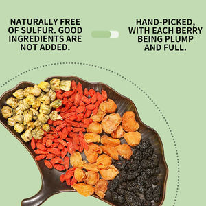 ชาสมุนไพรดอกเบญจมาศมัลเบอร์รี่โกจิเบอร์รี่7กรัมปรับแต่งได้ผลิตถุงสามเหลี่ยมอิสระ - Product Image 2