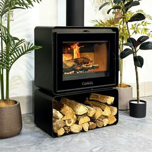 <span class=keywords><strong>Poêle</strong></span> <span class=keywords><strong>à</strong></span> <span class=keywords><strong>bois</strong></span> autonome en acier au carbone, foyer <span class=keywords><strong>à</strong></span> <span class=keywords><strong>bois</strong></span> véritable, chauffage d'intérieur, <span class=keywords><strong>poêle</strong></span> décoratif classique - Product Image 1