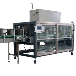 Automatische Film Krimpen Wrapper Machine Voor Plastic Fles En Blikjes/Automatische Overwrapping Verpakking Machine/Kleur Film Wikkelen Ma