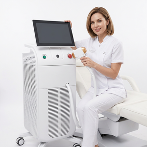 Appareil d'épilation au laser diode 808 nm approuvé CE, vertical, pour salon de beauté, épilation indolore, 1064 nm, 755 nm, 808 nm, US, UK - Product Image 2