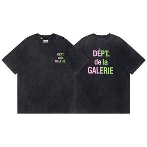 Camisetas de Diseñador Americanas para Hombre, Camisetas de Algodón Personalizadas, Camisetas Gráficas Vintage Informales con Estampado de Letras, Camisetas para Hombre - Product Image 2