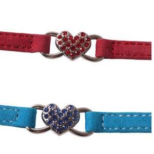 Collar para Mascotas con Corazón de Diamantes de Imitación y Campana, Ajustable, para Cachorros, Gatitos, Perros Pequeños y Gatos, Accesorios para Mascotas - Product Image 3