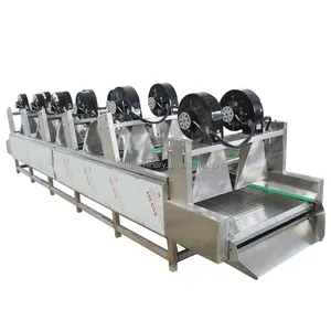 304 Stainless Steel Industrial French Fries Air Drying Dewatering Machine Fruit Washing Dryer Food Drying Machine