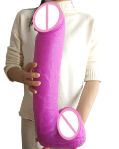 FAAK 41 см Прямая поставка грубой гигантский пенис стимуляция точки G эротические игрушки Секс взрослый реалистичный Гигантский огромный фаллоимитатор для женщин - Product Image 5