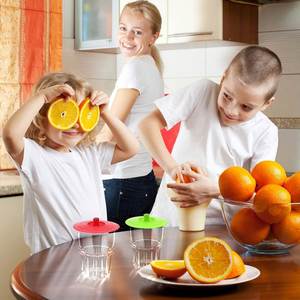 Cute Style Clip-On Food Grade Silicone Cup Cover Heat Resistant Lid Eco-Friendly Reusable Dust Proof for Cups <b>Kitchen</b> Home Use - Product Image 5