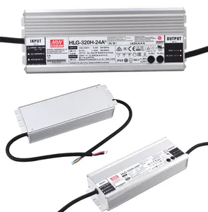 Meanwell HLG-320H-24A 300w 320W 110v 220v ac至12v 24v dc电源