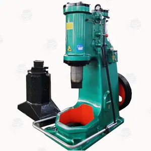High Quality Wrought Iron Self-contained C41-75kg Power Hammer Metalworkers Mechanical Round Anvil Forging Machine