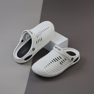 Sandalias de Verano para Hombre Qinuo, Blancas, Grises, Color Caqui, Forro de EVA, Antideslizantes, Suela Suave, Resistentes al Desgaste, Punta Cerrada, Diseño Perforado - Product Image 5