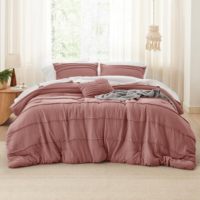 Ensemble de literie de luxe moderne de haute qualité en microfibre 3 pièces avec taies d'oreiller, doux, résistant à la décoloration, pour toutes les saisons, pour la maison et l'hôtel