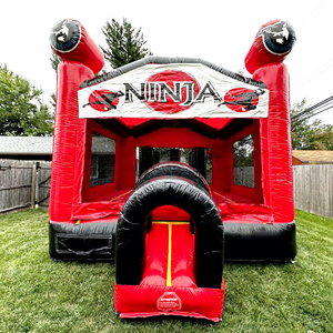 Outdoor backyard kids commercial jumping bounce <b>house</b> large jump castle <b>inflatable</b> ninja bouncer for party - Product Image 1