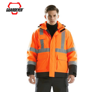 GUARDEVER Custom Winter Anti Static Fireproof Welder Fire Retardant Flame Resistant Welding Jacket - Product Image 3