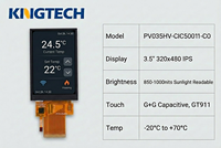 Kingtech 3,5 Zoll 480x320 TFT Touch-Modul 1000nits Hohe Helligkeit für Industrielle Handdetektoren LCD-Display