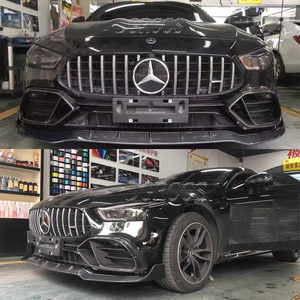 Alerón Delantero de Fibra de Carbono Modificado para Mercedes Benz AMG/GT50/GT53, Moldeado al Vacío, para Autos Deportivos de Alto Rendimiento, Fácil Instalación - Product Image 5