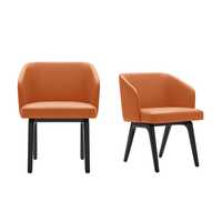 Négociation de bureau et zone de réception Fauteuil à dossier haut et profil bas Chaise d'appoint de salon super confortable pour la maison
