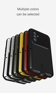 Coque de téléphone LOVE MEI Powerful Metal armor pour Samsung <span class=keywords><strong>Galaxy</strong></span> A54 <span class=keywords><strong>A34</strong></span> A53 A52 A32 <span class=keywords><strong>5G</strong></span> Aluminium Shockproof 360 Full protection case - Product Image 6