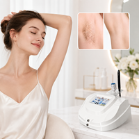 Máquina de Depilación por Electrólisis con Certificación CE, Dispositivo Médico de ABS Ecológico para Cabello Fino y Blanco, Tratamiento Profesional de Salón
