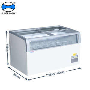 Petit congélateur de crème glacée, 20 l, pour affichage de la glace - Product Image 2