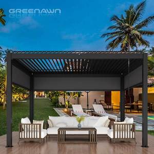 Ventanas de Metal de lujo, pérgola retráctil de techo, EN cubierta compuesta - Product Image 2