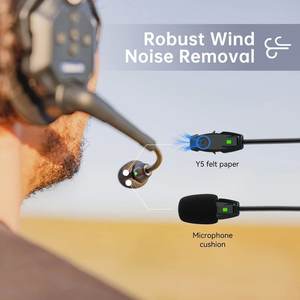 Système de casque d'intercom sans fil <span class=keywords><strong>Hollyland</strong></span> Solidcom <span class=keywords><strong>C1</strong></span> Pro - 5 utilisateurs, réduction de bruit ENC, léger, portable pour la scène - Product Image 5