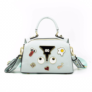 Borsa a tracolla da donna casual verde unica con badge personalizzato a forma di occhio grande 2026 - <span class=keywords><strong>Mini</strong></span> tote bag 2680 # - Product Image 1