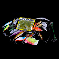 VIB Soft Shad Appâts de pêche Mix Set appâts multicatégories Contactez-moi