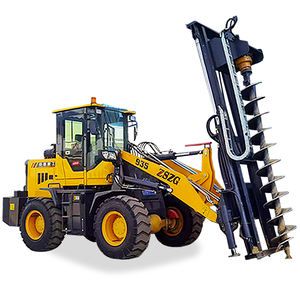 掘削機掘削機小型ホイールローダーポストホール用油圧オーガーアースドリル用 - Product Image 6