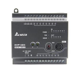 คอนโทรลเลอร์ลอจิกแบบตั้งโปรแกรมได้สำหรับอุตสาหกรรม DVP16EC00T3 DVP20EC00R3 โมดูล PLC 16/20 จุด 10 อินพุต 6/10 เอาท์พุต พอร์ต RS485 สำหรับ a - Product Image 2